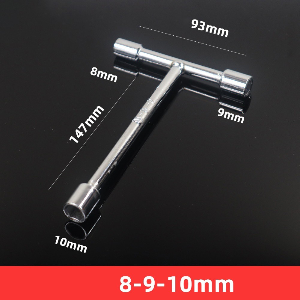 Threeprong T Handle 3 Way Socket Wrench for Automotive and Repair 819mm - Image 5