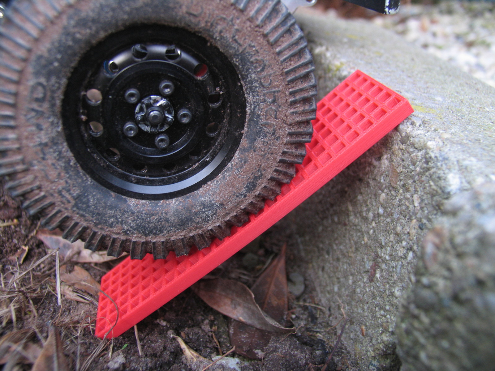 2 tablas de gofres RC escala 1/10 escaleras de arena axiales rc4wd recuperación juguete- - Image 3