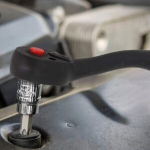 72 Tooth Ratchet For Automotive Repair Hand Fatigue Reduction For Tight Spaces