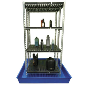 Bunded Shelving Set (double depth) -300L