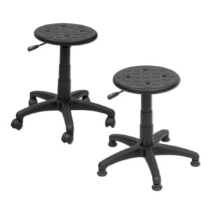 Polyurethane Round Seat (with castors)