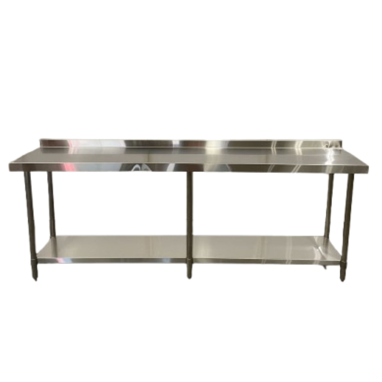 Stainless Steel Bench with splashback (Clearance) - Image 3