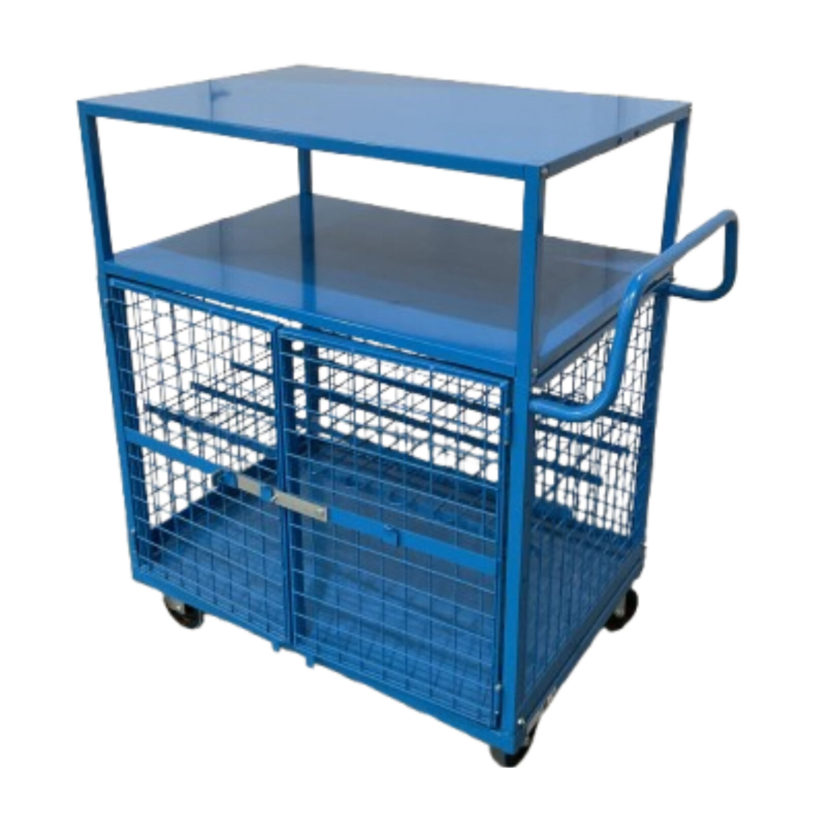 Mesh Cage Trolley with 2 Tiers (Clearance) - Image 2