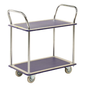 2 Tier Platform Trolley - 120kg Capacity