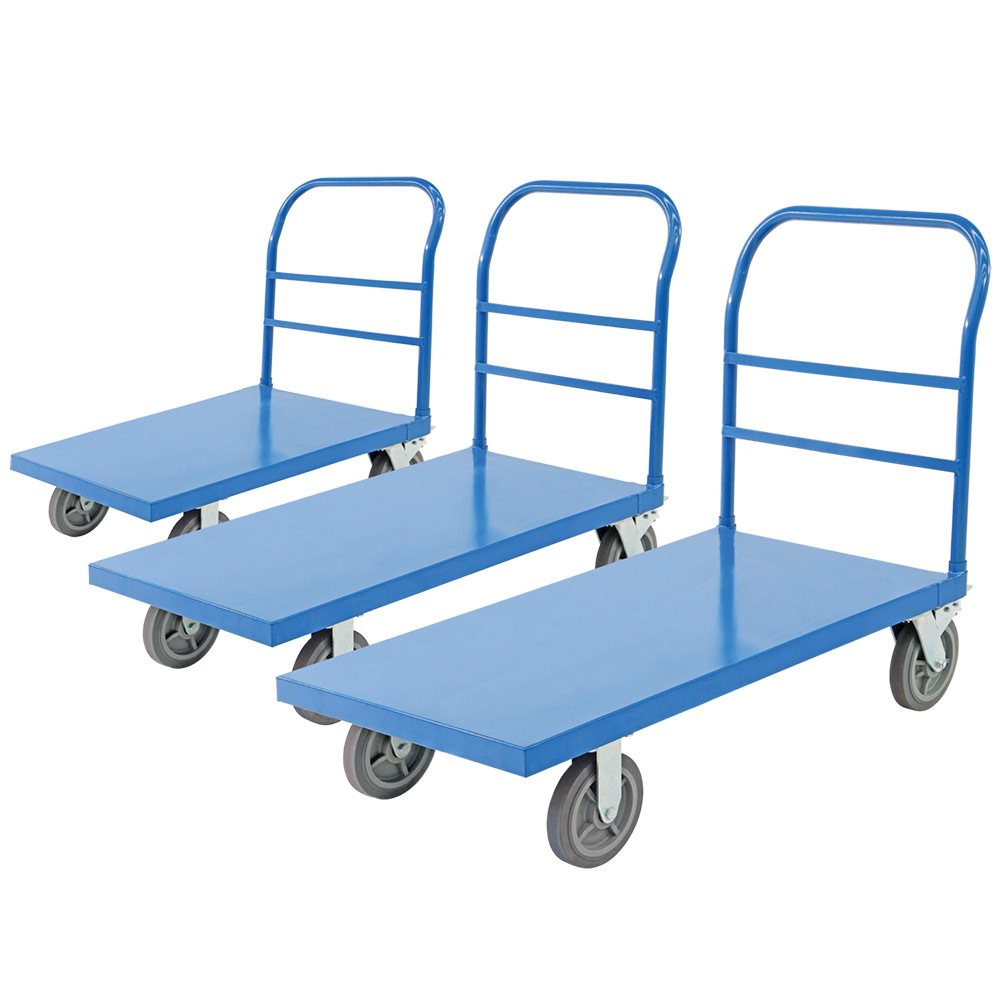Heavy Duty Steel Platform Trolley (920 x 610mm platform) - Image 7