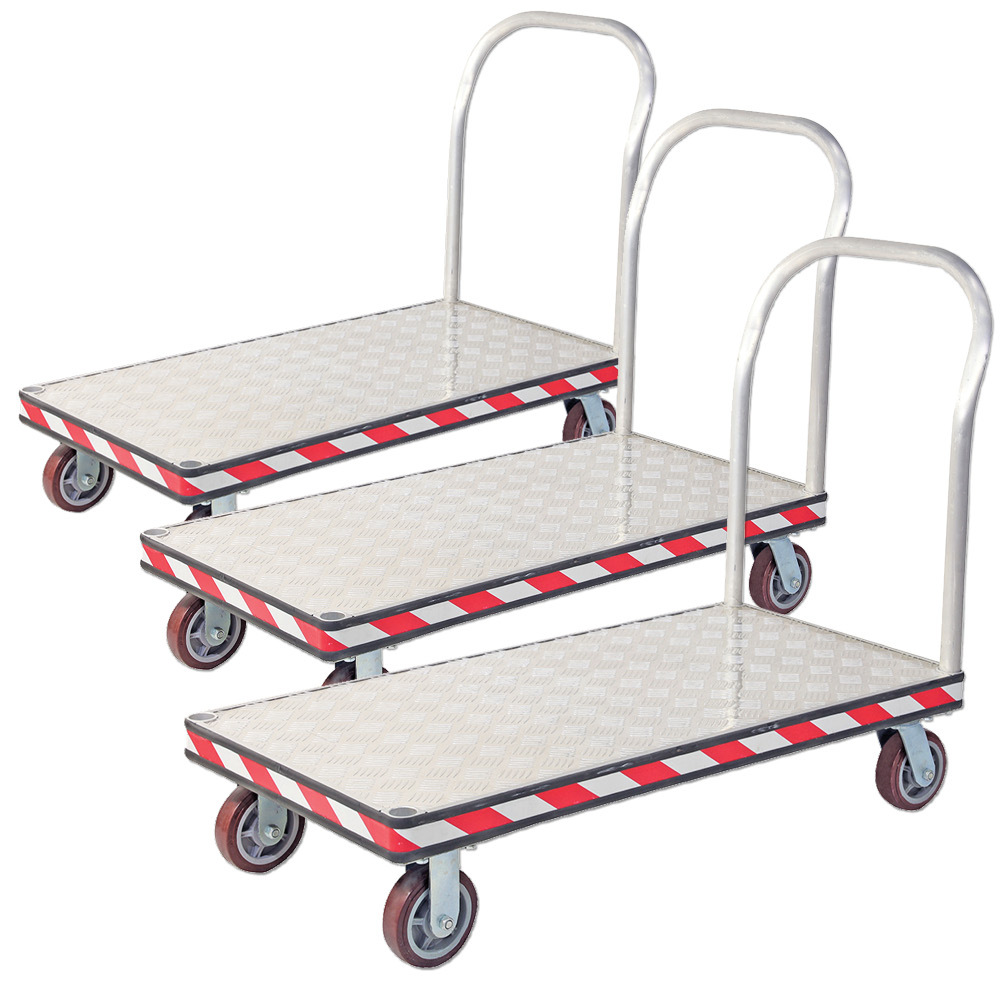 Aluminium Platform Trolley 930x620mm (includes 1 handle) - Image 3