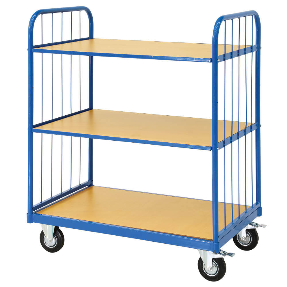 3 Tier Convertible Cage Trolley - Image 2