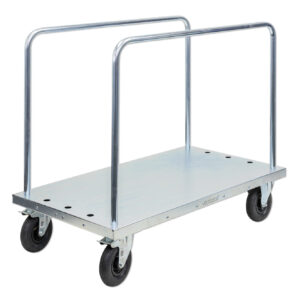 Panel Cart with Adjustable Load Bars (Flat Free Castors)
