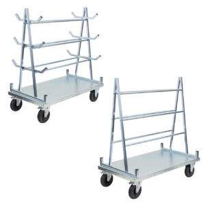 A Frame Panel Cart (Flat Free Castors)