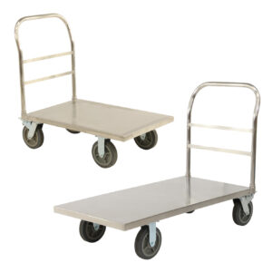 Stainless Steel Platform Trolley - 910 x 610mm
