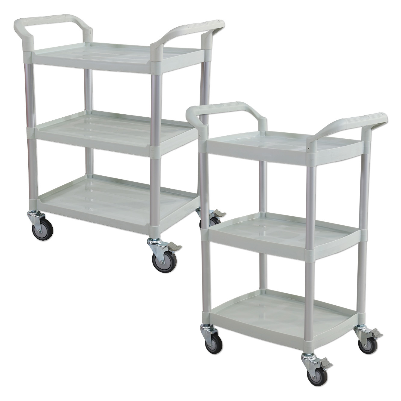 3 Tier Utility Service Trolley- Narrow - Image 6