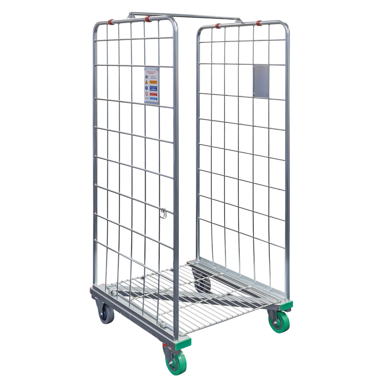 2 Sided Roll Cage Trolley