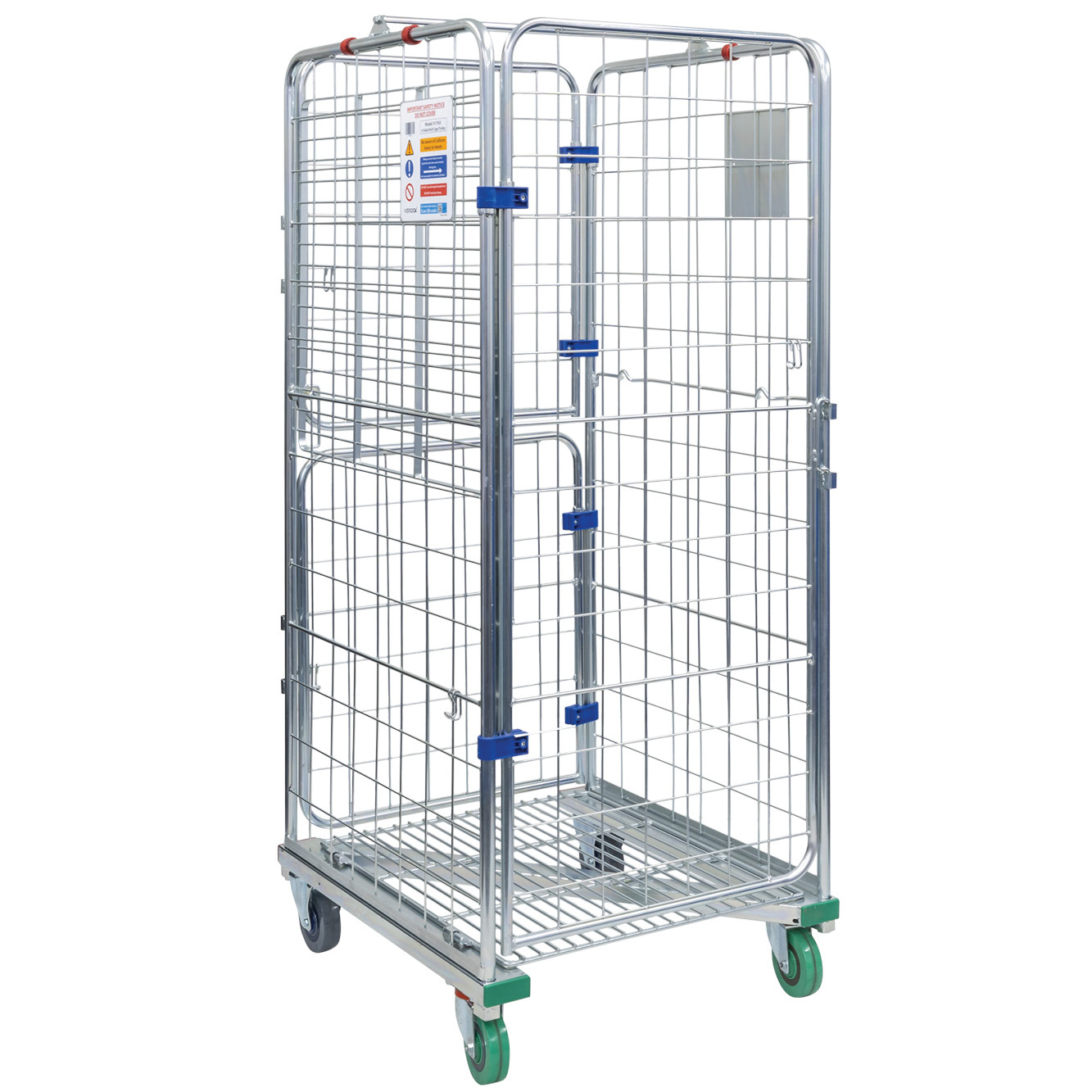 4 Sided Roll Cage Trolley - Image 11
