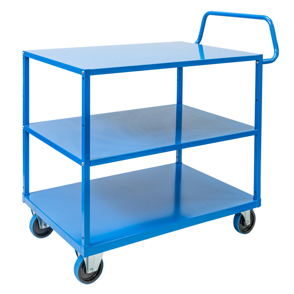 3 Tier Steel Trolley - Image 4