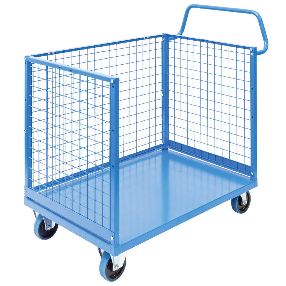 3 Sided Mesh Cage Trolley - Image 10
