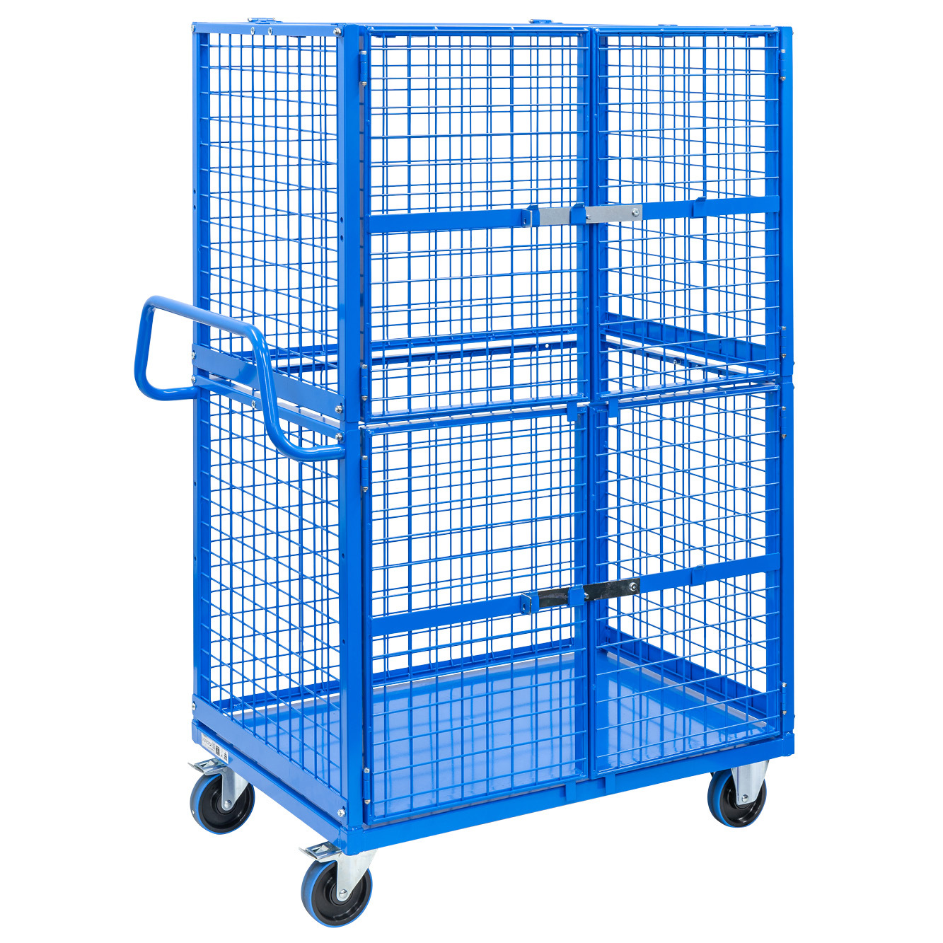 Full Cage Trolley with Double Swing Door - Image 5