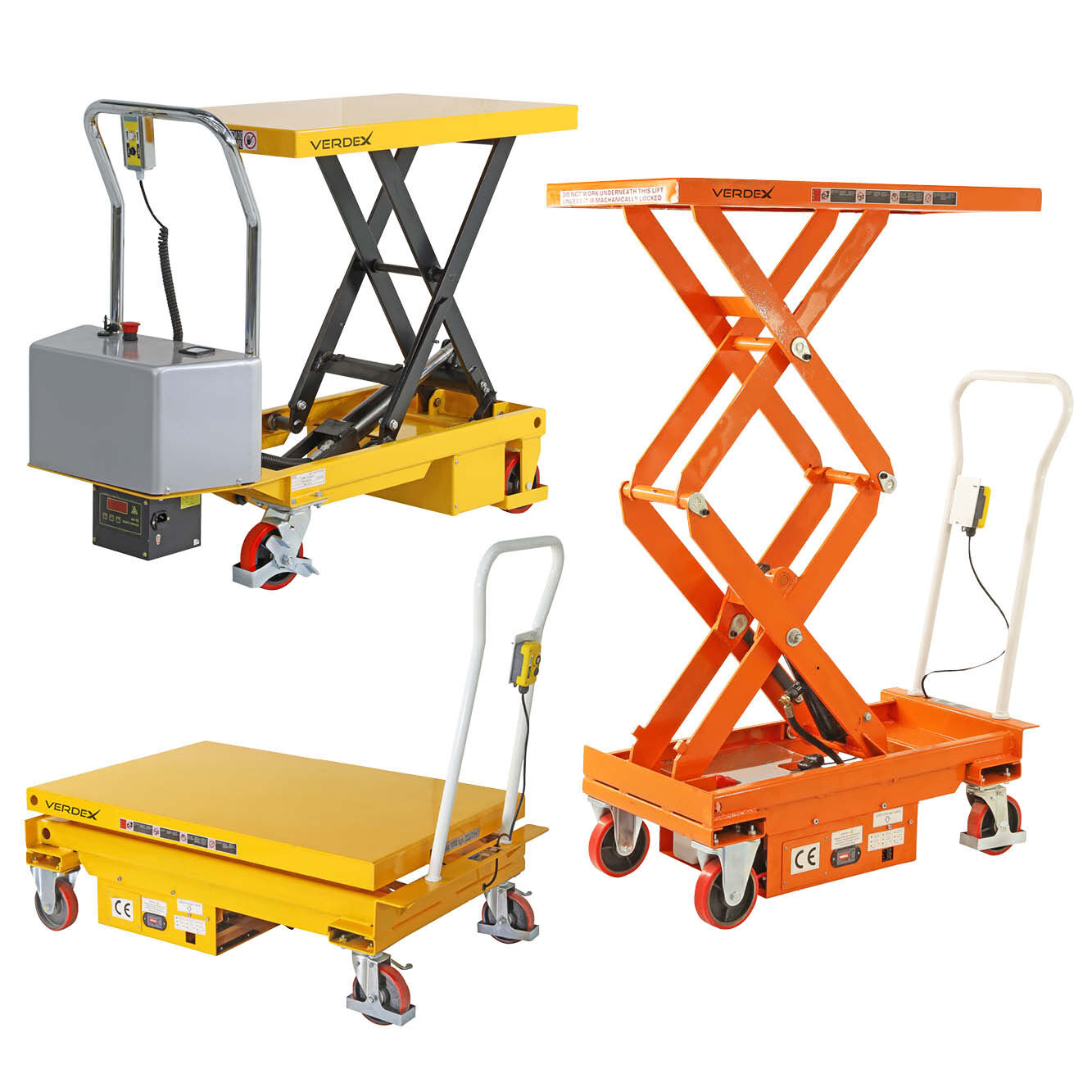 Electric Scissor Lift Trolley 500x850mm (300kg capacity) - Single Scissor - Image 5