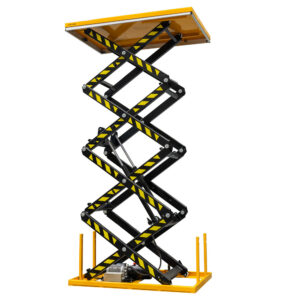 High Lift Scissor Electric Lift Table (3 metre lift height) 2000kg capacity