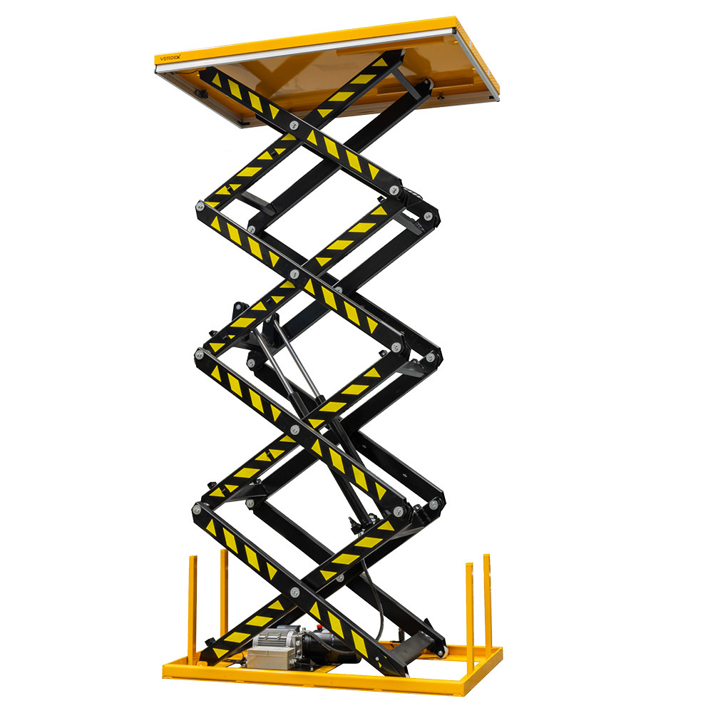 High Lift Scissor Electric Lift Table (3 metre lift height) 2000kg capacity - Image 9