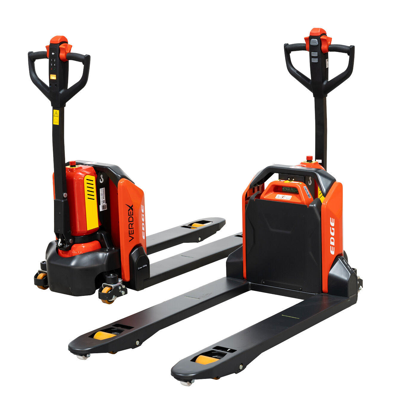 The Edge - Electric Pallet Truck 1500kg (supplied with 1 battery) - 540mm wide - Image 3