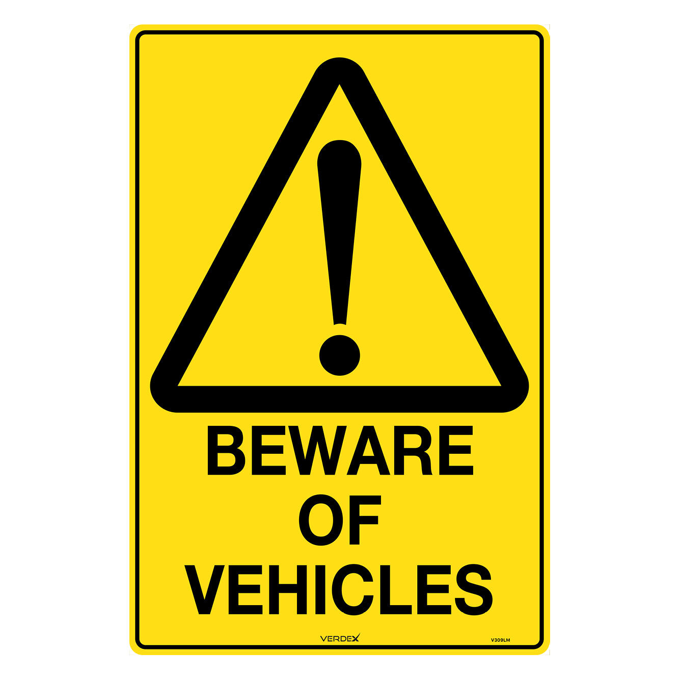 Safety Sign (BEWARE OF VEHICLES)