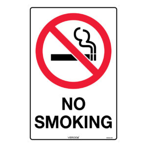 Safety Sign (NO SMOKING)