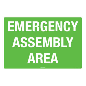 Safety Sign (EMERGENCY ASSEMBLY AREA)