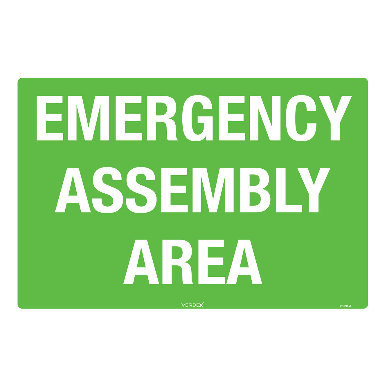 Safety Sign (EMERGENCY ASSEMBLY AREA)