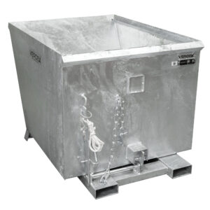 Forklift Tipping Bin - 1100L (with Release Mechanism)