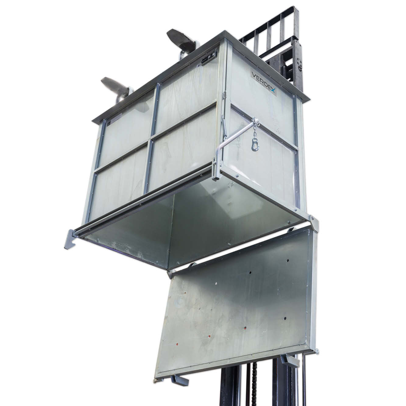 1500L Drop Bottom Bin (solid sides) - Image 2