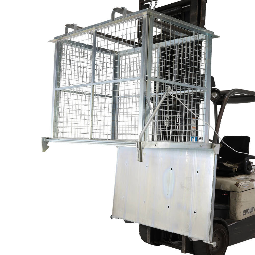 1500L Drop Bottom Bin (with mesh sides) - Image 4