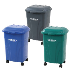 70L Garbage Bin - Blue