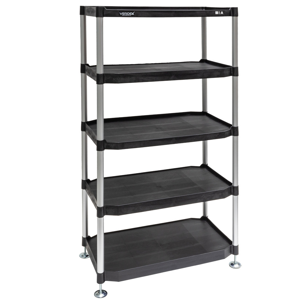 5 Tier Shelving Unit with Adjustable Feet - Image 6