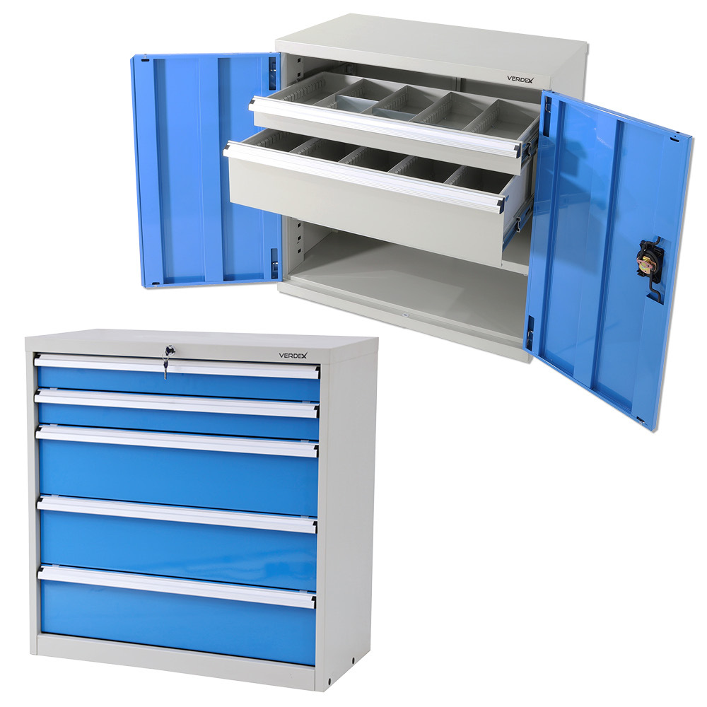 Industrial Cabinet 1/2 Height Cabinet (900x450x900mm) WxDxH
