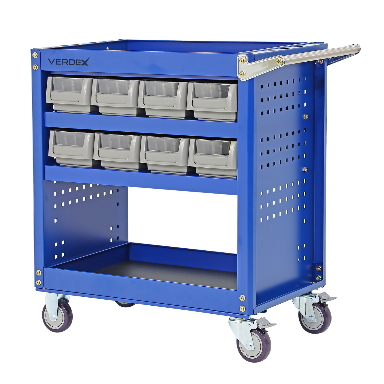 Parts Bin Trolley - 8 Bins - Image 8