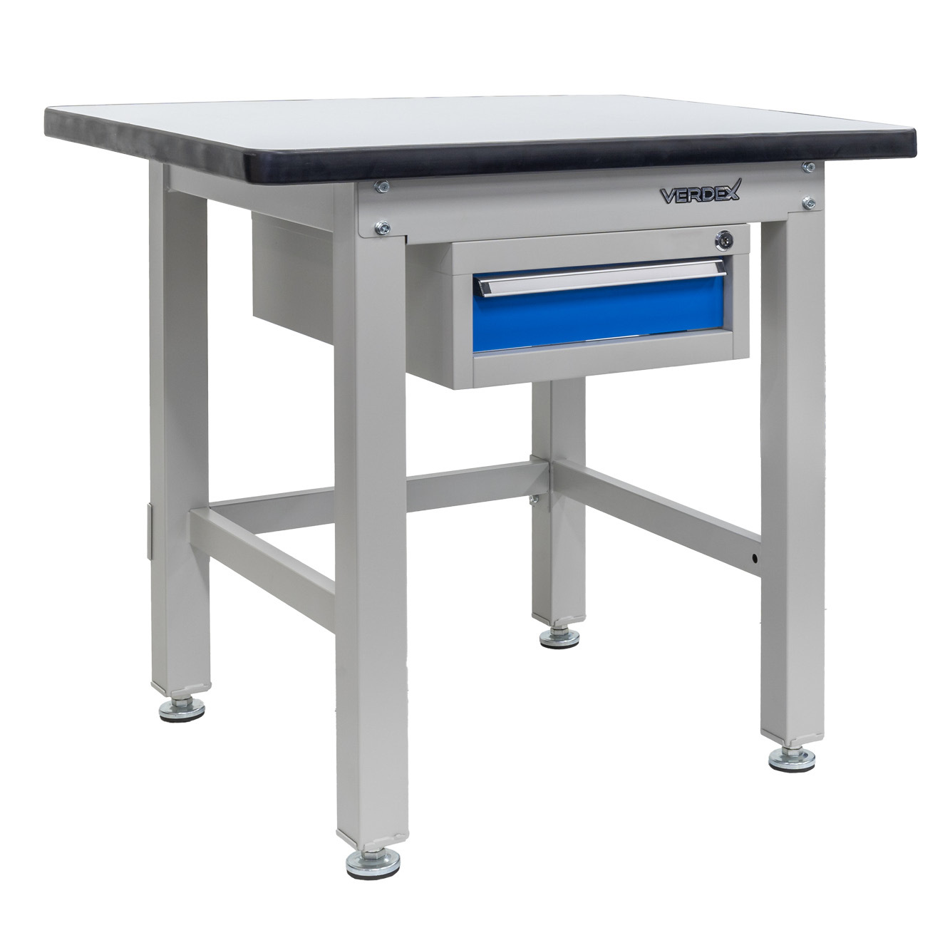 Industrial Work Bench with Pull-Out Drawer - Image 3