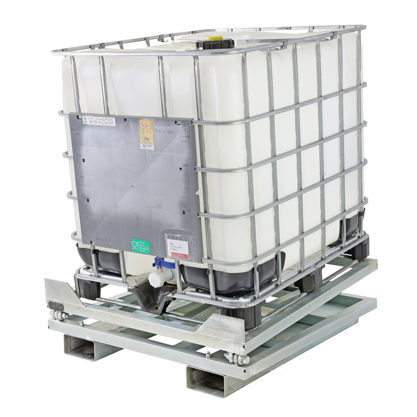 Spring Loaded Tilting Stand (on fork pockets) for IBC's - Image 7