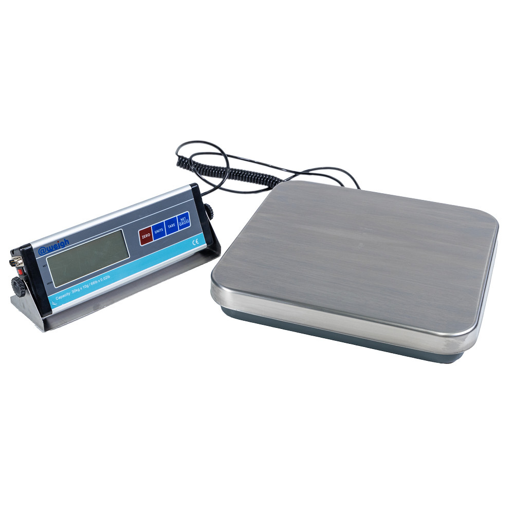 Parcel Scale 310x310mm (10g increments -30kg Capacity) - Image 2