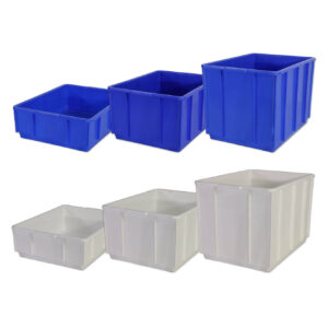 Blue Multistaka Crate- 13 Litre - 432x324x127mm