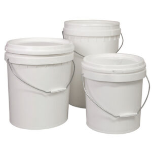 Plastic Pail & Lid 5L