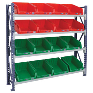 Access Stor-Pak Rack (includes 16 plastic stor-pak bins)