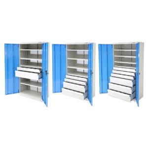 2 Drawer Cabinet (1 x 100mm & 1 x 200mm Drawers)