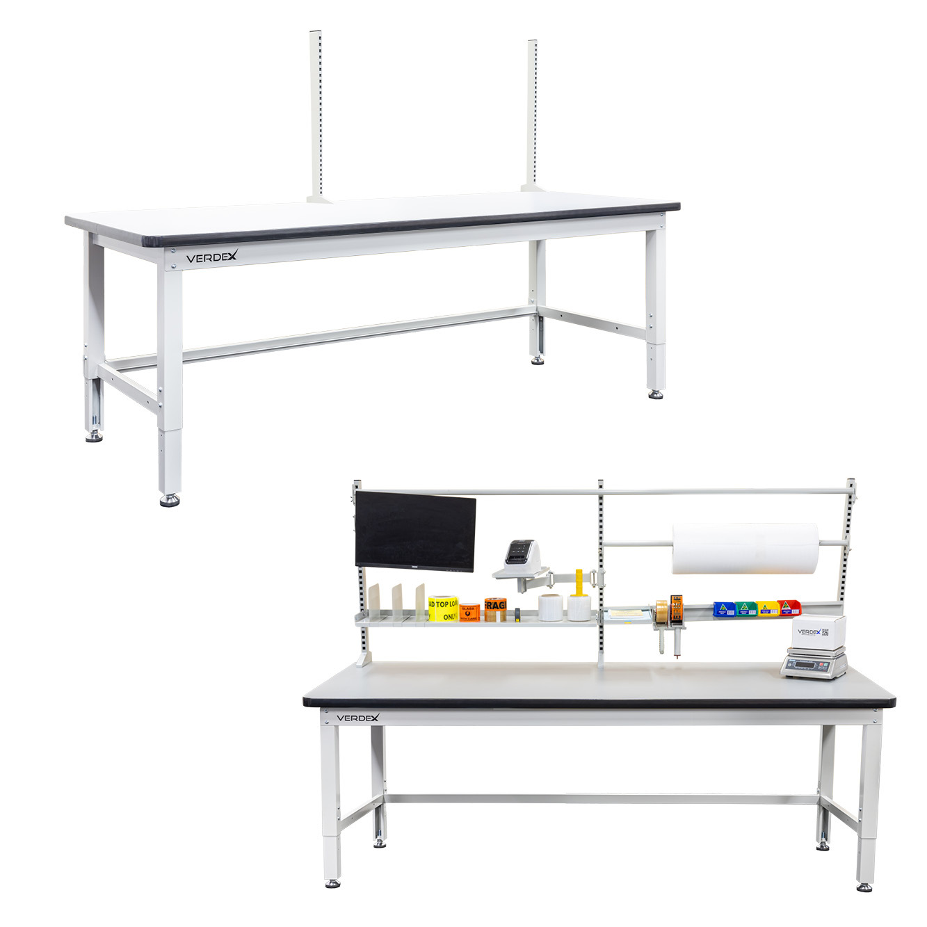 Industrial Packing Workbench Half Length (with 2 x back panel uprights) - Image 13