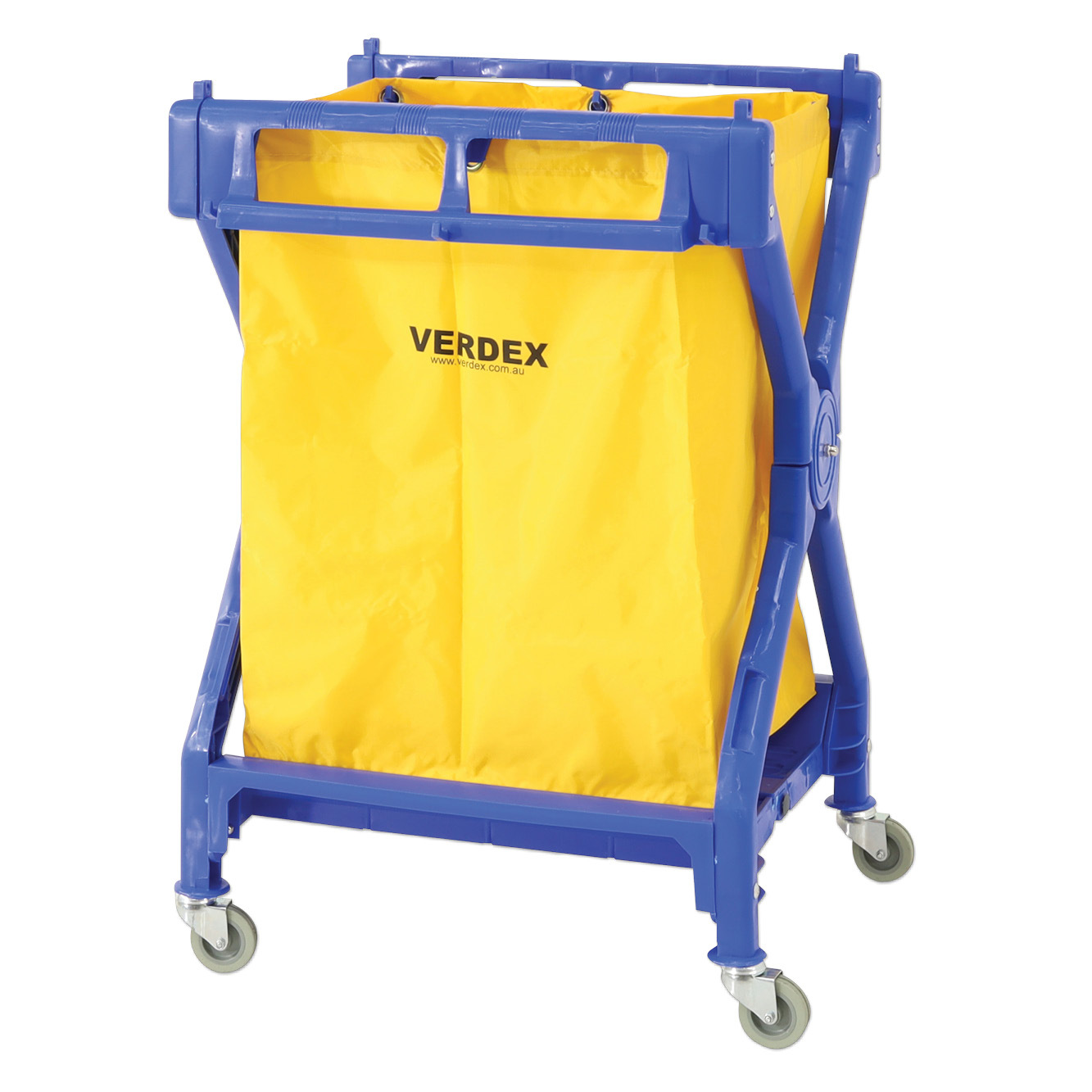 Plastic X Shape Laundry Cart - Image 2
