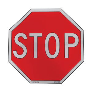 Industrial 'STOP' Floor Marking Stickers
