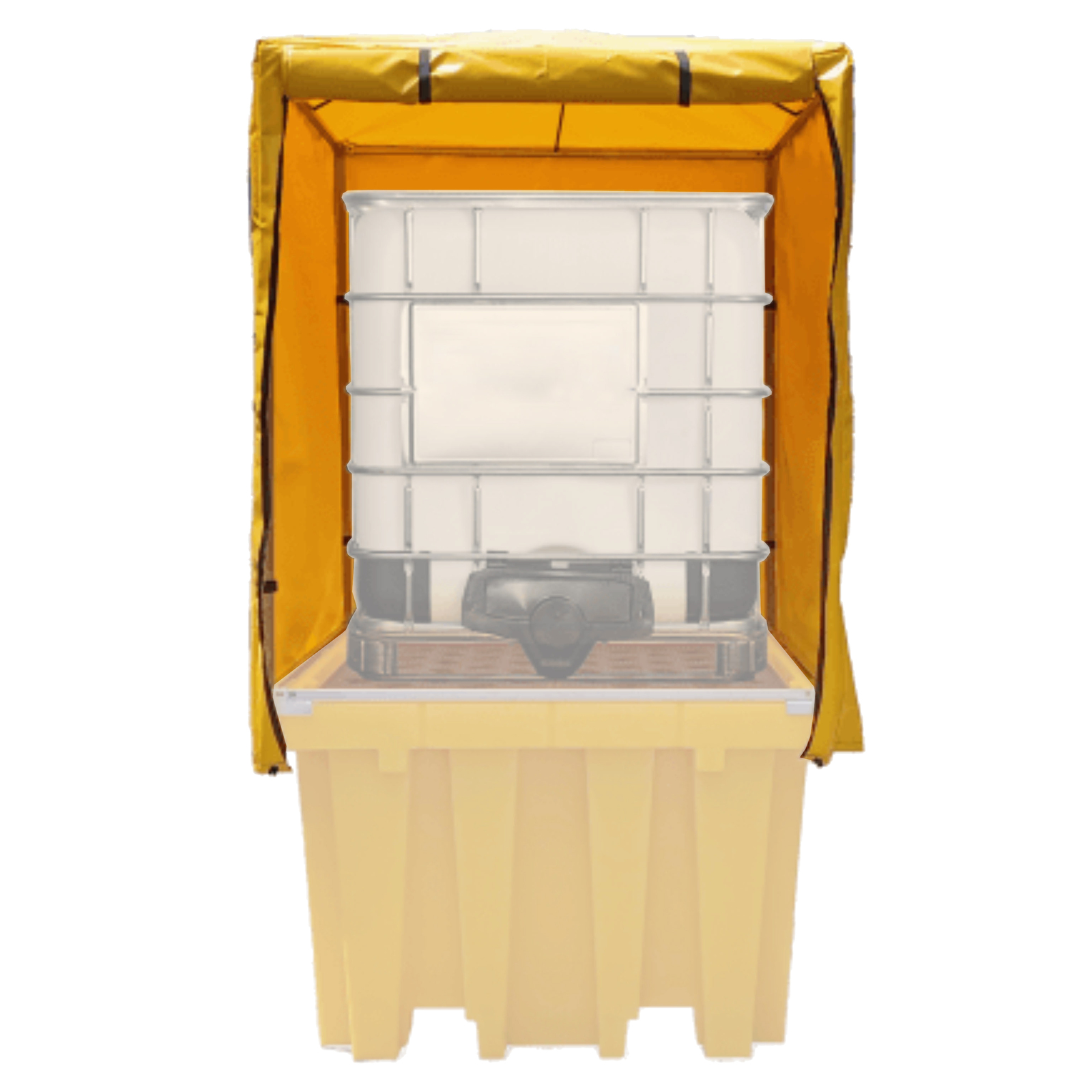 IBC Bunded Pallet Cover - Single (1700x1300x1640mm) - Image 2