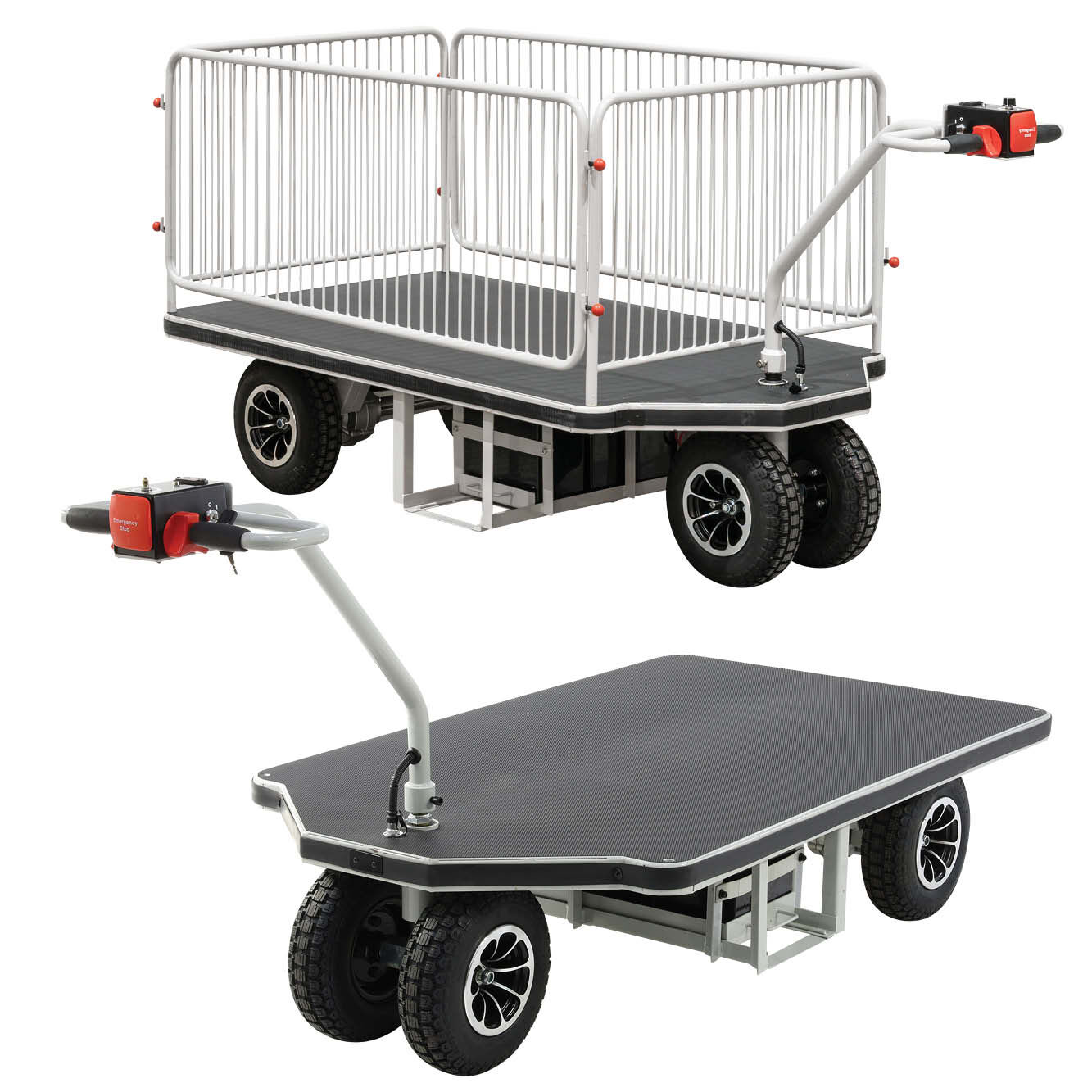Large Powered Platform Trolley - Image 2