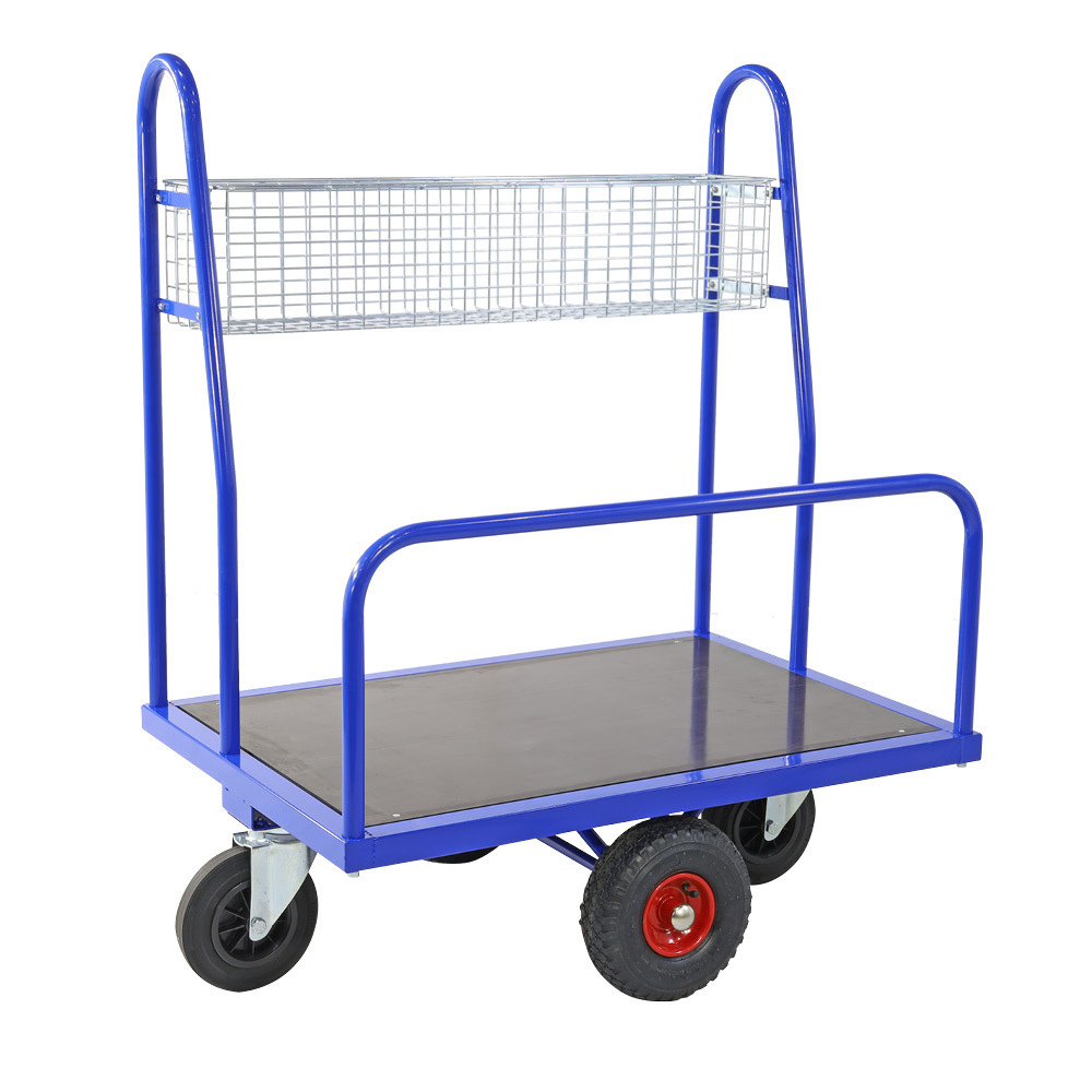 Transport Trolley with Storage Basket - Image 6