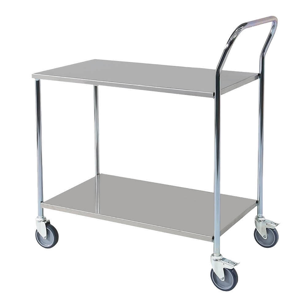 2 Tier Flat Deck Trolley - Image 4