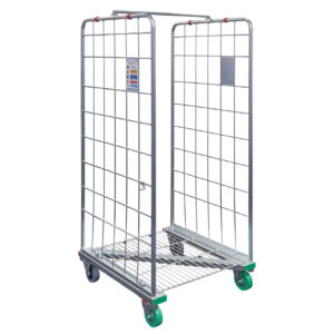 2 Sided Roll Cage Trolley